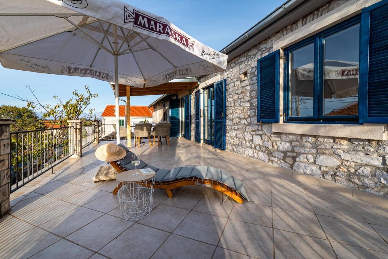 Ferienhaus Kuca Marija - Traditionelles Steinhaus Bei Zadar Debeljak Luaran gambar