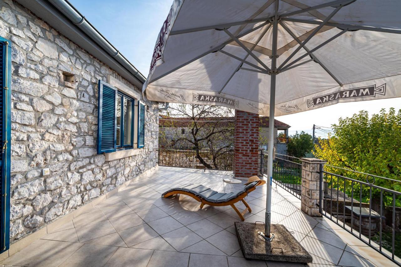 Ferienhaus Kuca Marija - Traditionelles Steinhaus Bei Zadar Debeljak Luaran gambar